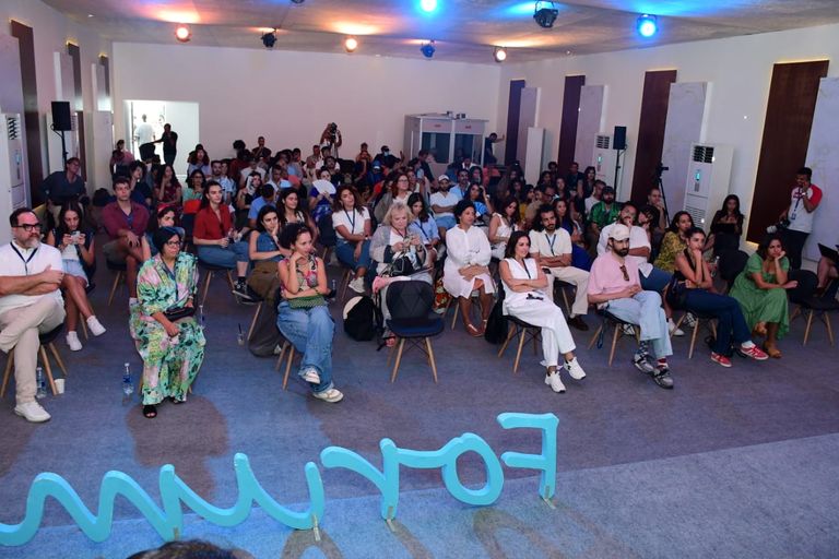 جلسة «أضواء على نجوم صاعدة» بمهرجان الجونة
