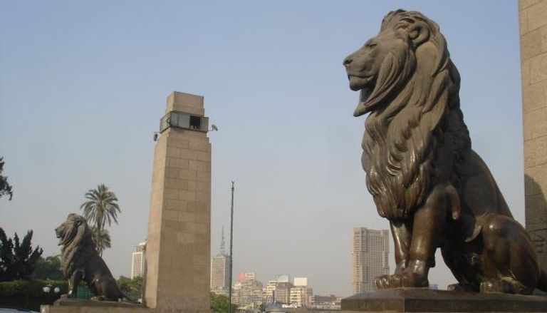 ترميم تماثيل قصر النيل