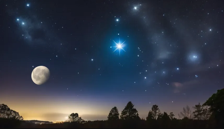 القمر العملاق سيظهر بجوار مجموعة نجوم الثريا