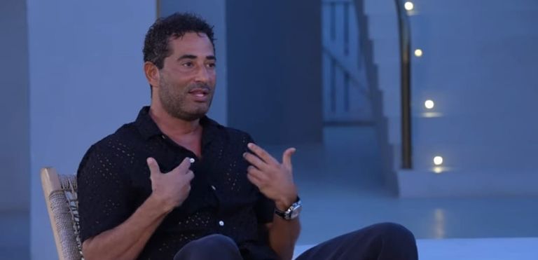 الممثل عمرو سعد