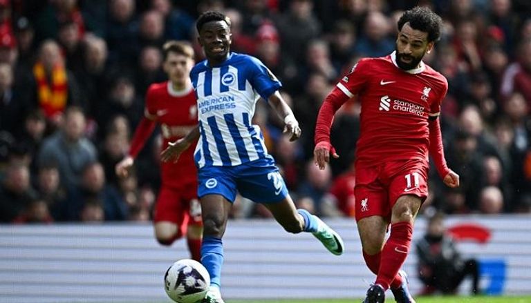 محمد صلاح ضد برايتون