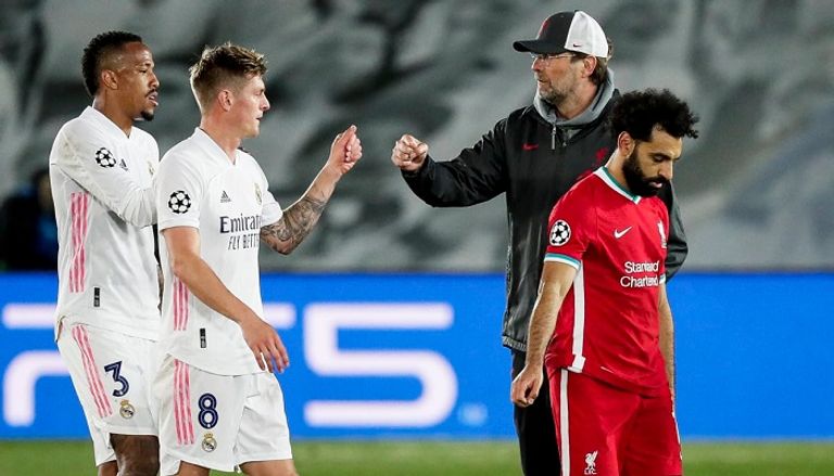 يورغن كلوب وتوني كروس سيرخيو راموس ومحمد صلاح