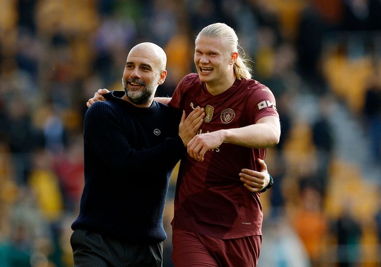 مانشستر سيتي بيب غوارديولا مدرب مانشستر سيتي