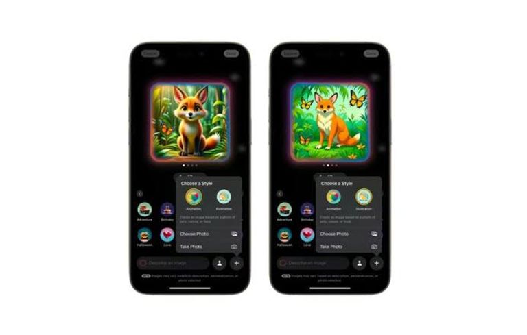 برنامج Image Playground - صورة أرشيفية