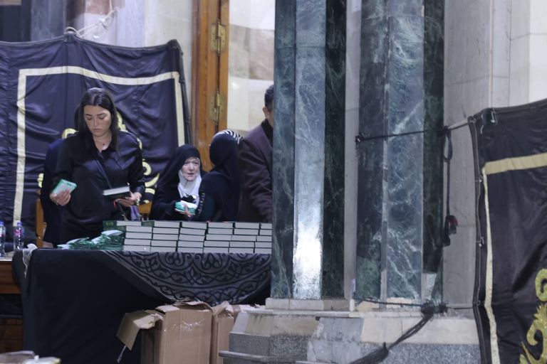 عزاء الفنان حسن يوسف