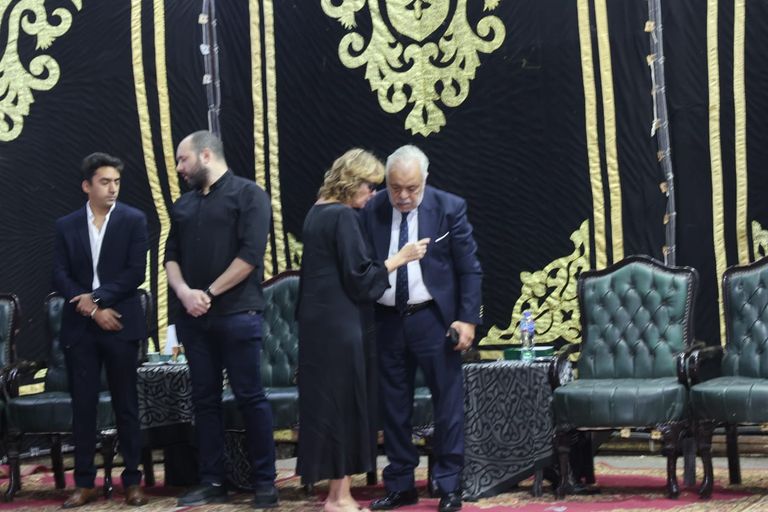 عزاء الفنان حسن يوسف