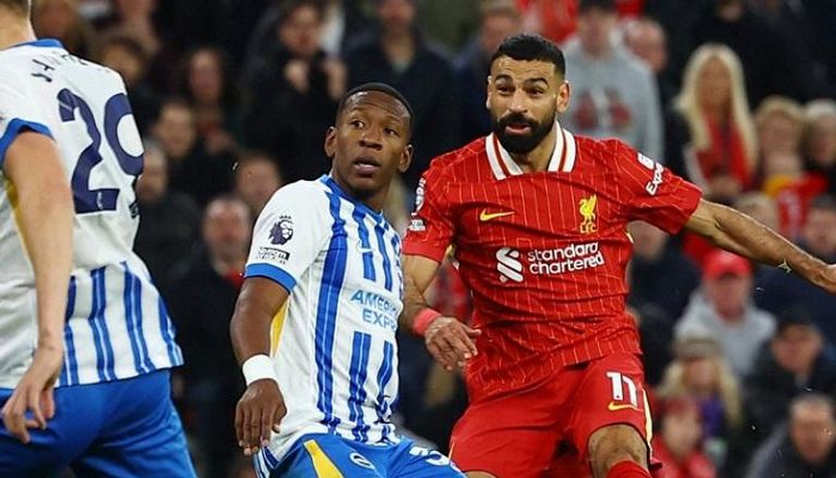 محمد صلاح ضد برايتون