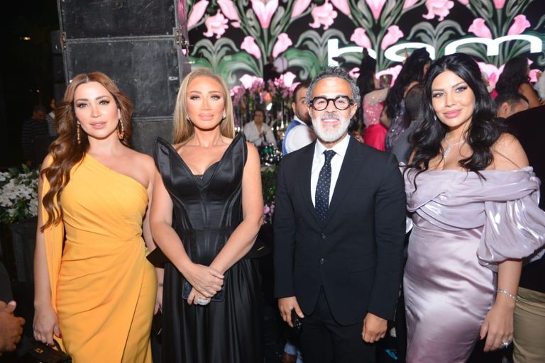 حفل زفاف ابنة المنتج ممدوح شاهين