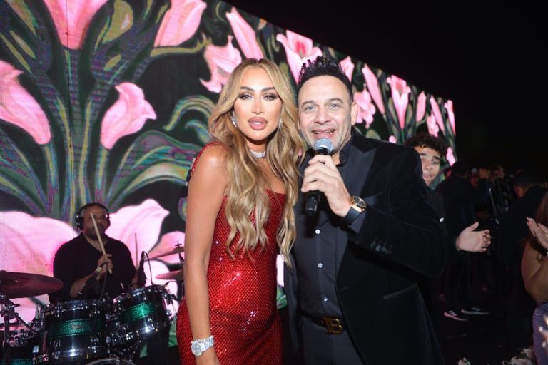 حفل زفاف ابنة المنتج ممدوح شاهين