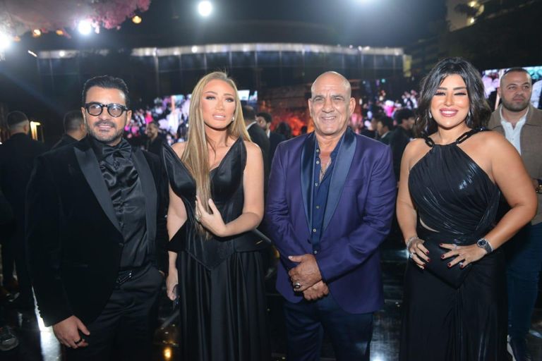 حفل زفاف ابنة المنتج ممدوح شاهين