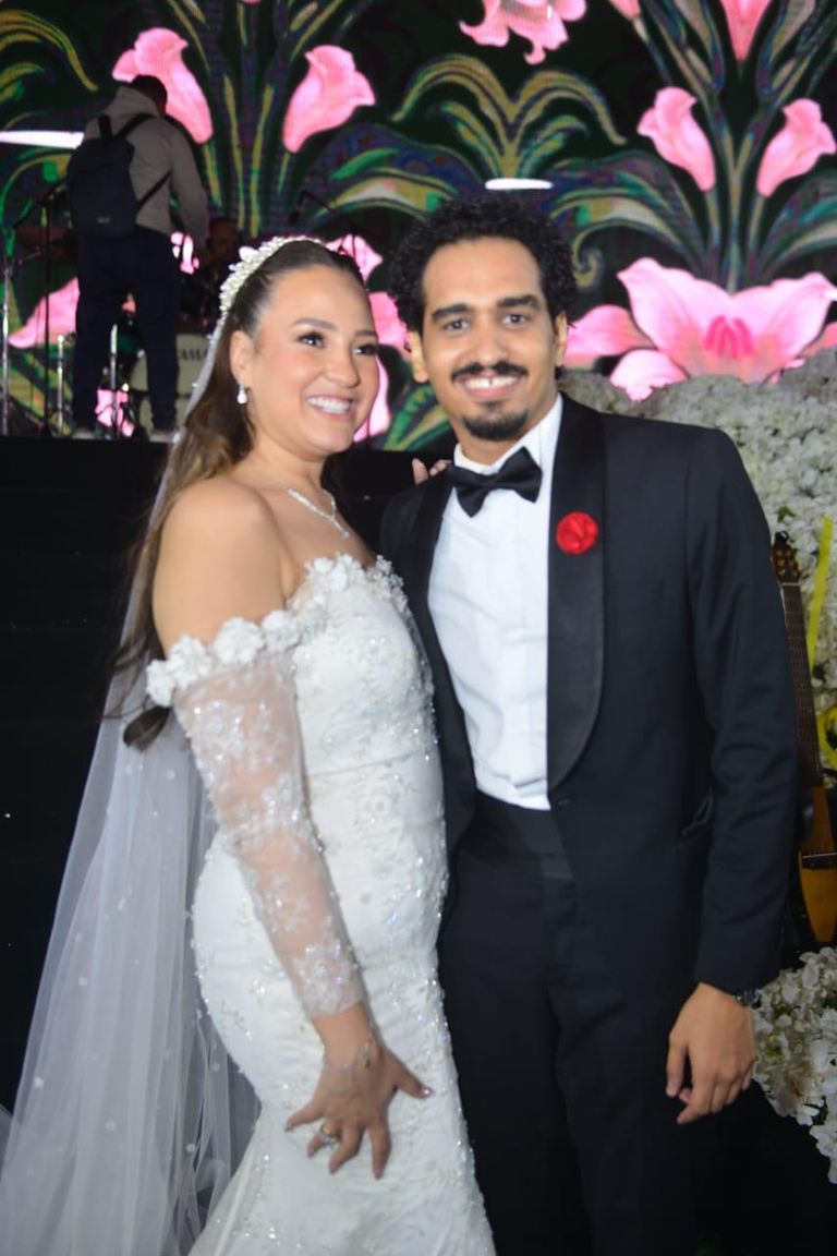 حفل زفاف ابنة المنتج ممدوح شاهين