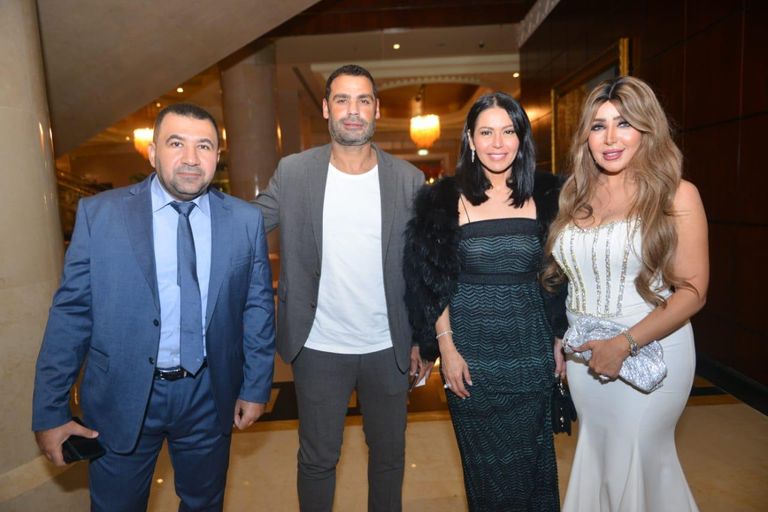 حفل زفاف ابنة المنتج ممدوح شاهين