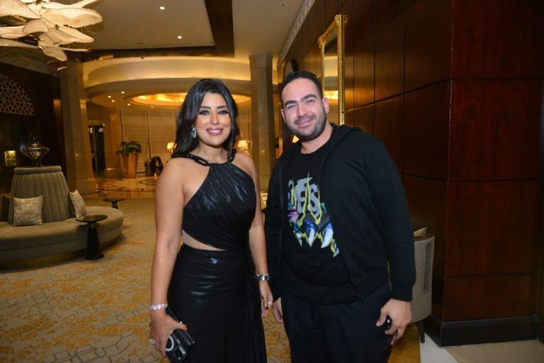 حفل زفاف ابنة المنتج ممدوح شاهين