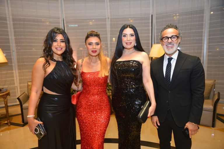 حفل زفاف ابنة المنتج ممدوح شاهين