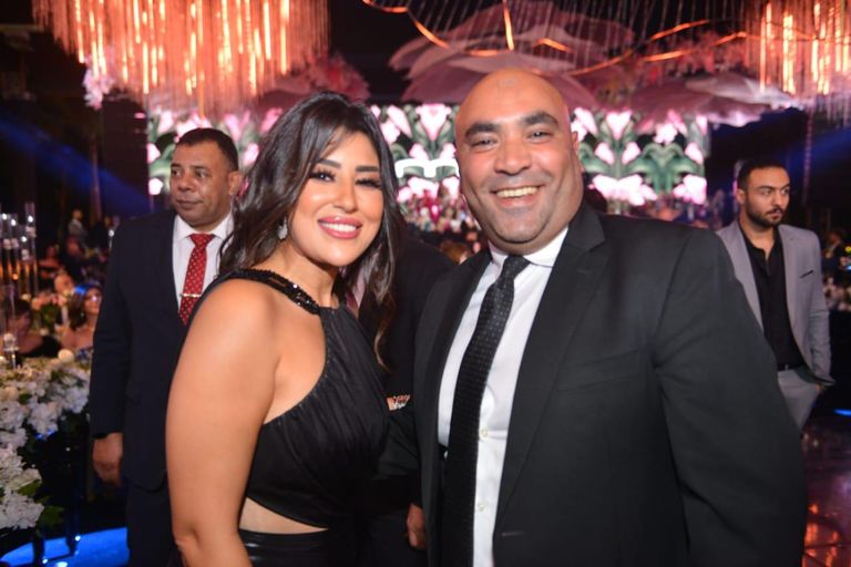 حفل زفاف ابنة المنتج ممدوح شاهين