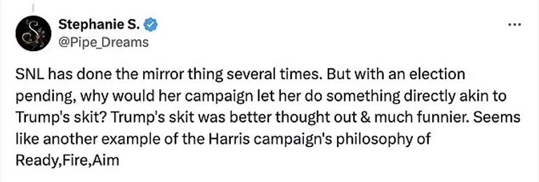 هاريس تصافح ترامب