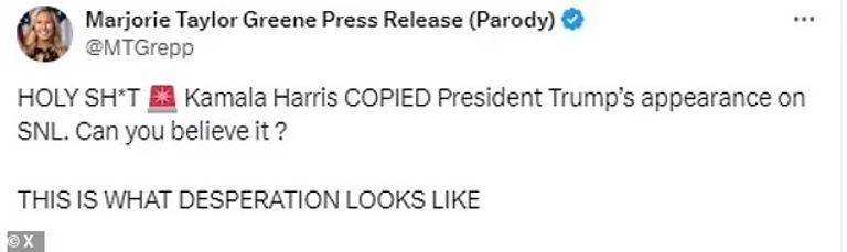 هاريس تصافح ترامب