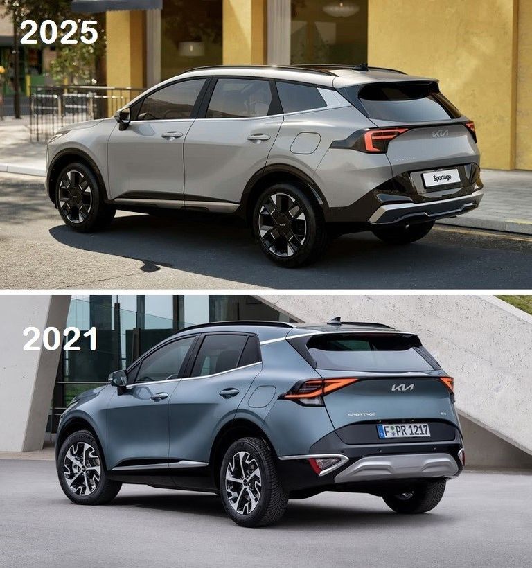 السيارة «كيا سبورتاج فيس ليفت 2025»