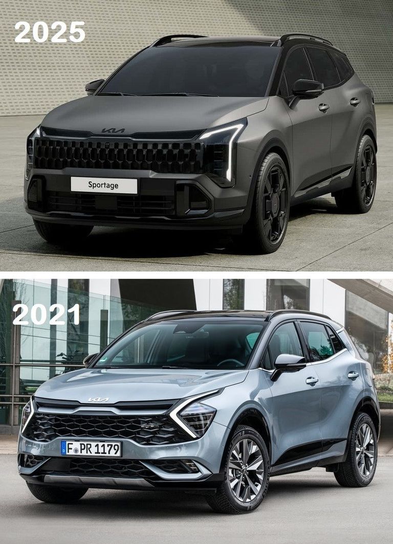 السيارة «كيا سبورتاج فيس ليفت 2025»