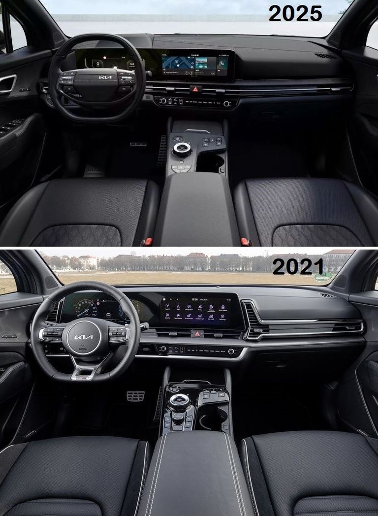 السيارة «كيا سبورتاج فيس ليفت 2025»