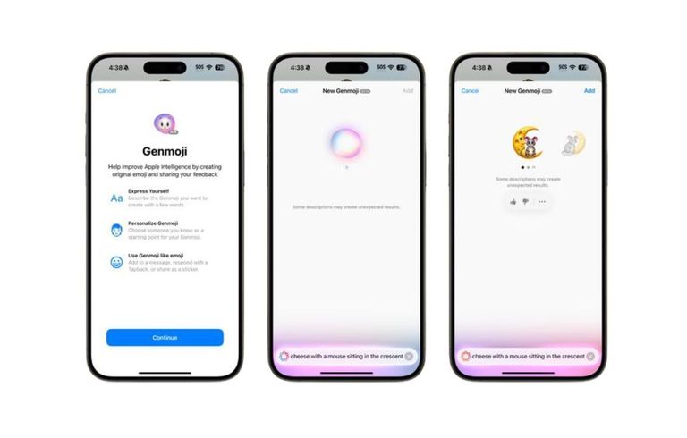 أداة Genmoji