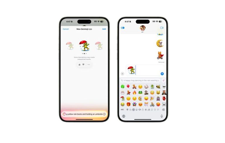أداة Genmoji