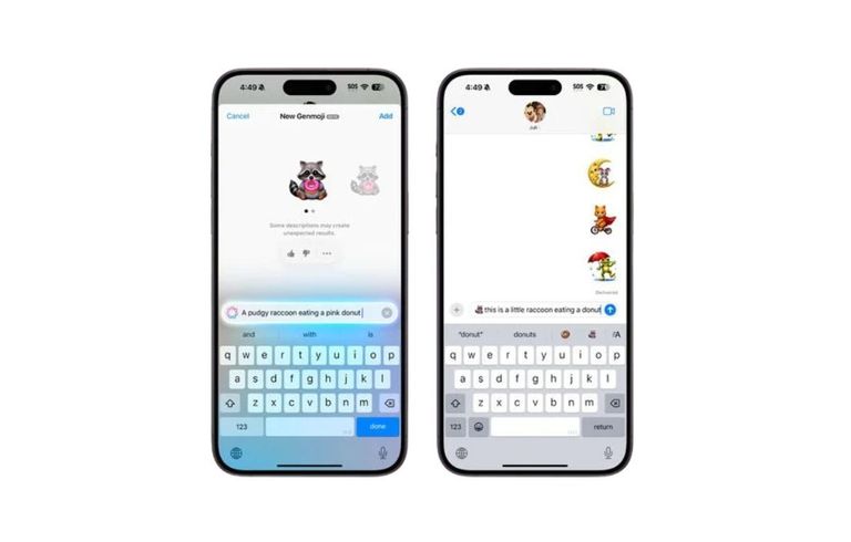 أداة Genmoji