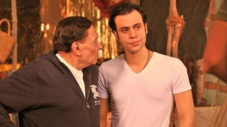 عادل إمام وابنه محمد