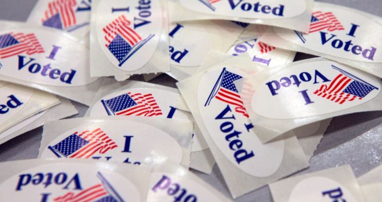 ملصق "أنا صوتت"