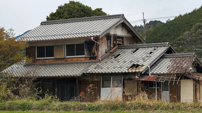 المنازل الفارغة في اليابان   المنازل الفارغة في اليابان