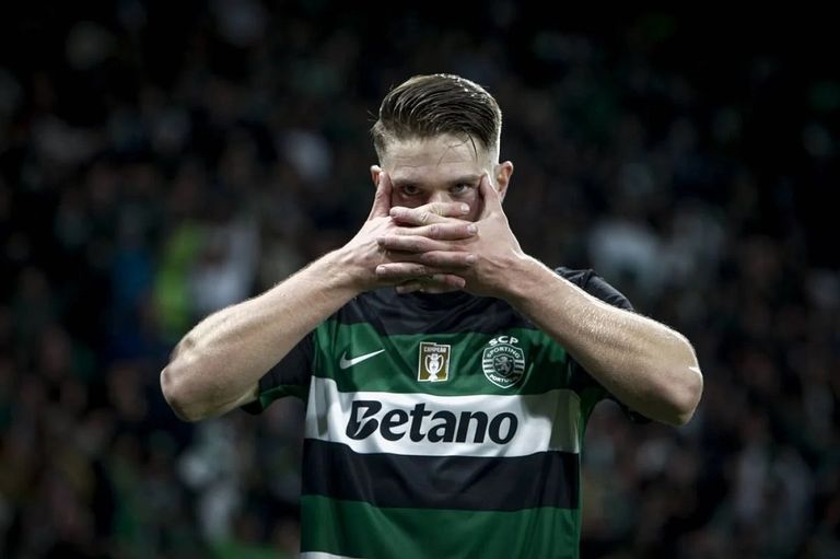 فيكتور جيوكيريس مهاجم سبورتنغ لشبونة كيليان مبابي نجم ريال مدريد