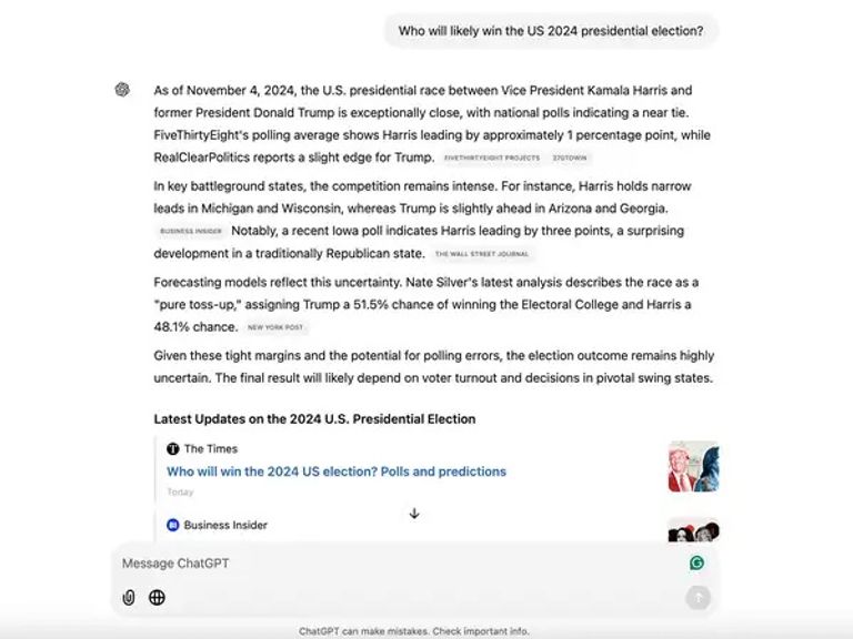 الذكاء الاصطناعي والانتخابات