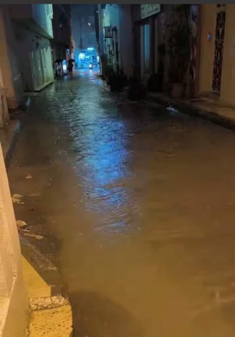 فيضان الأودية في تونس