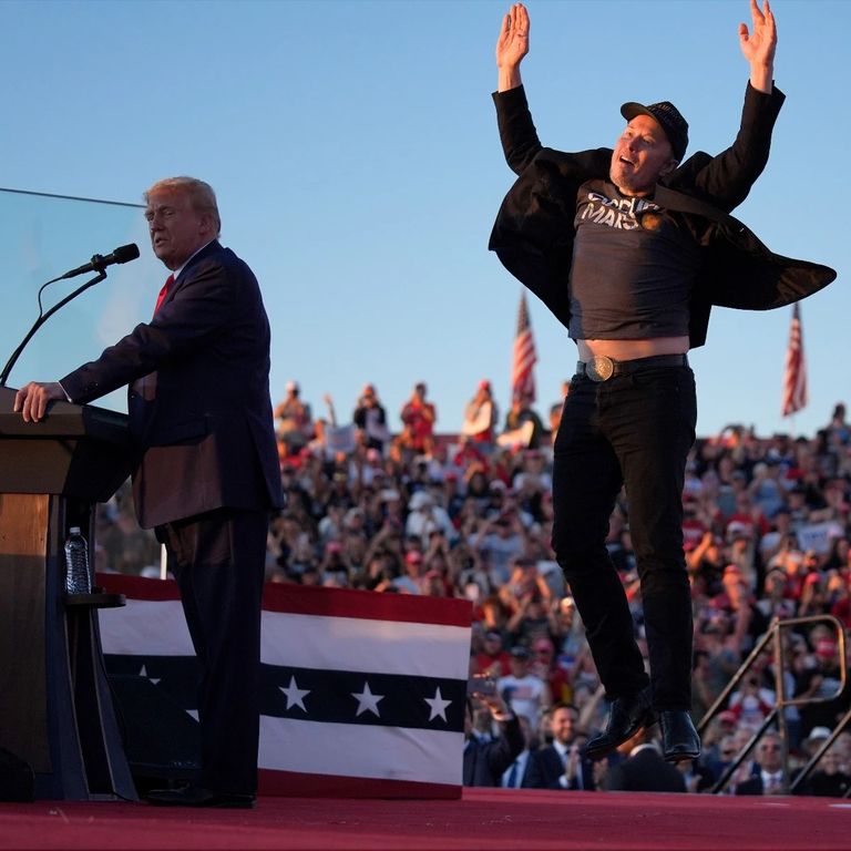 دونالد ترامب وإيلون ماسك