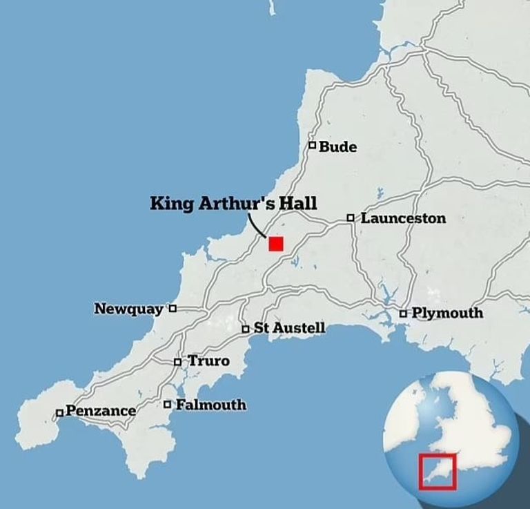 قاعة الملك آرثر في بودمن