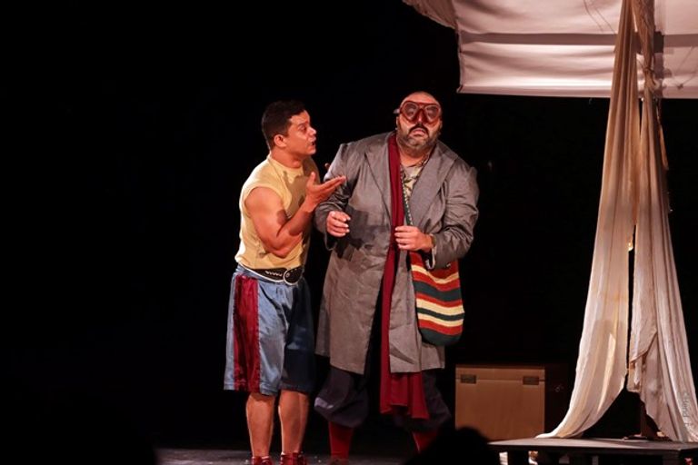 لقطة من مسرحية 