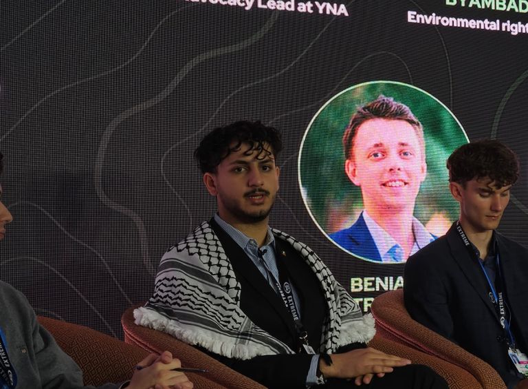 محمد أسروف منتدى القيادات الشبابية في COP29