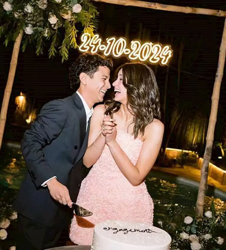 أحمد داش وخطيبته