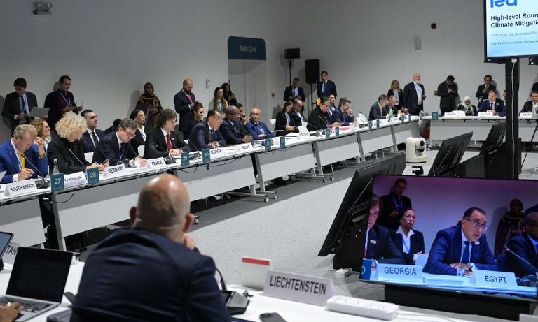 مشاركة رئيس الوزراء المصري مصطفى مدبولي في COP29