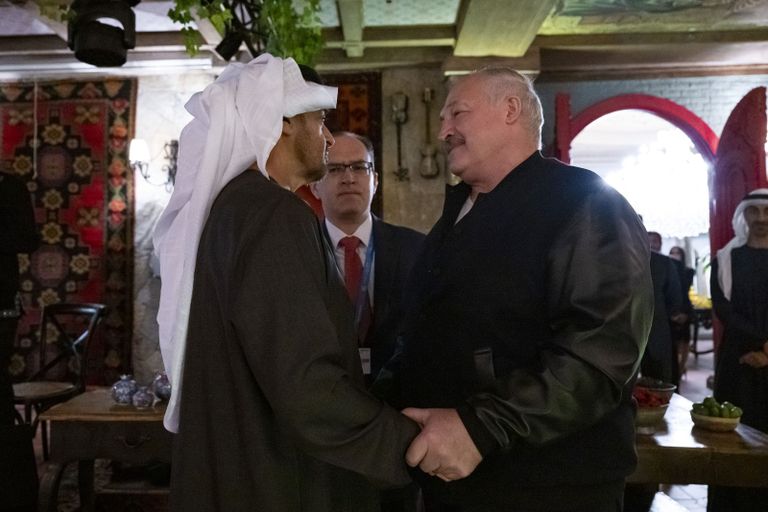 الشيخ محمد بن زايد آل نهيان رئيس دولة الإمارات العربية المتحدة