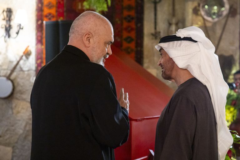 الشيخ محمد بن زايد آل نهيان رئيس دولة الإمارات العربية المتحدة