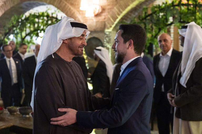 الشيخ محمد بن زايد آل نهيان رئيس دولة الإمارات العربية المتحدة