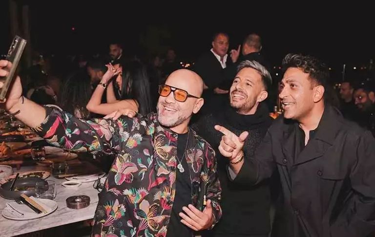 محمد حماقي يحتفل بعيد ميلاده