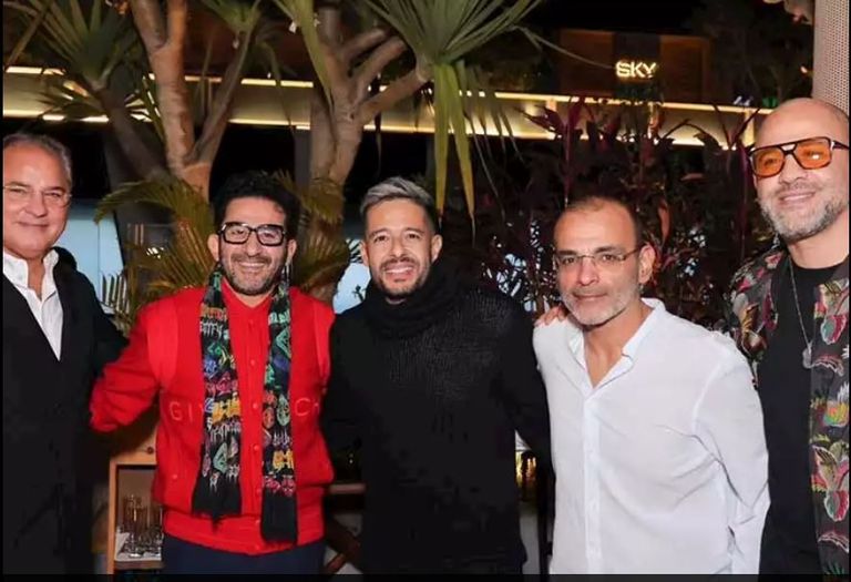 محمد حماقي يحتفل بعيد ميلاده