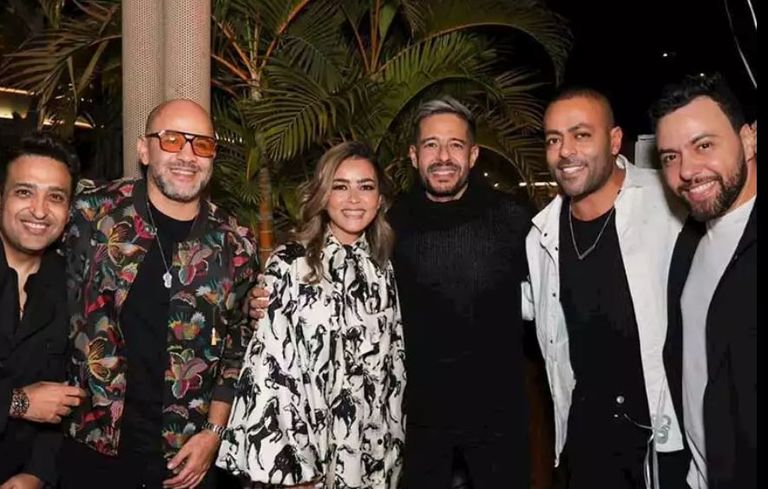 محمد حماقي يحتفل بعيد ميلاده