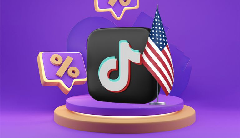 دونالد ترامب وشعار تيك توك