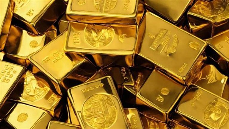الذهب سبائك ذهبية - أرشيفية