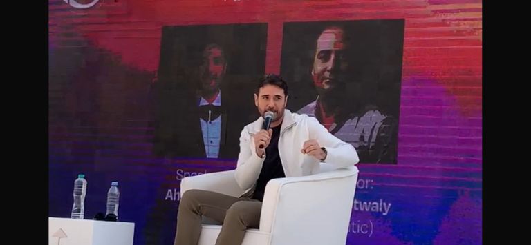 أحمد عز في ندوة مهرجان القاهرة السينمائي