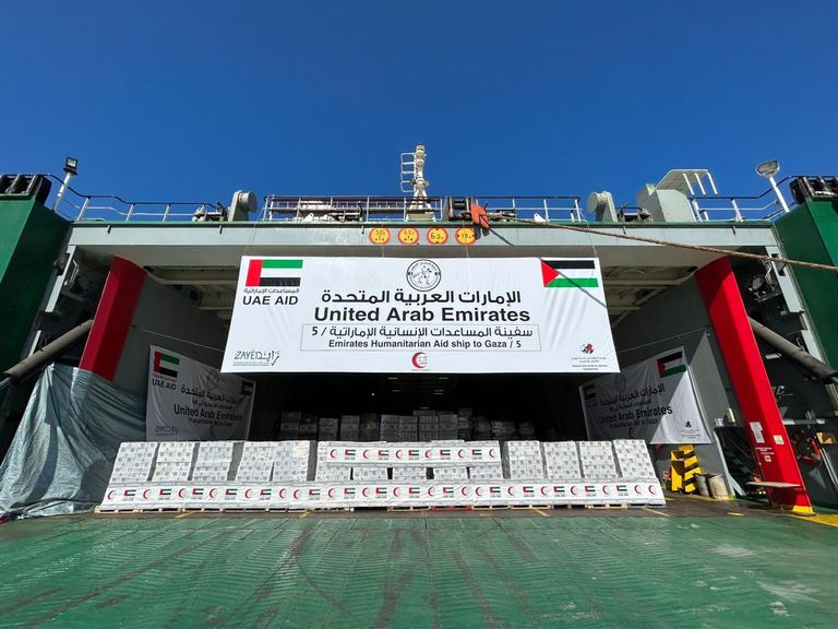 الإمارات تواصل دعم غزة ضمن "الفارس الشهم 3"