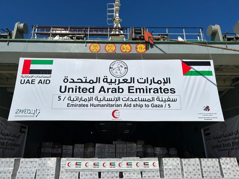 الإمارات تواصل دعم غزة ضمن "الفارس الشهم 3"